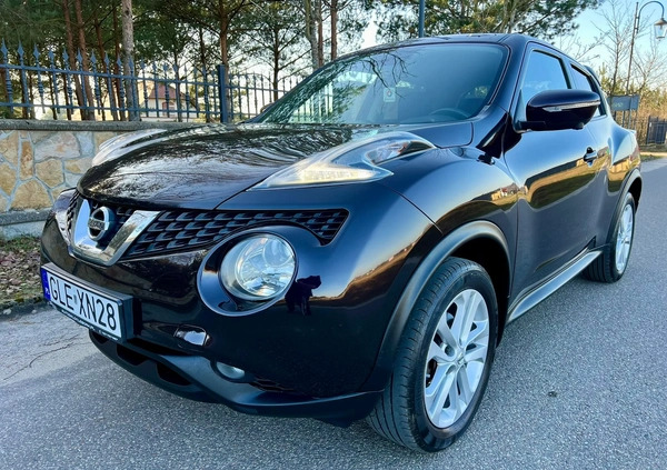 Nissan Juke cena 42900 przebieg: 167671, rok produkcji 2015 z Lębork małe 529